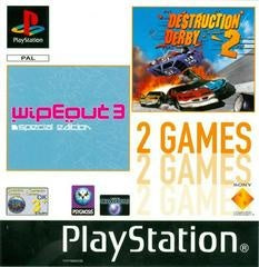 Playstation 1-Wipeout 3 [Special Edition] & Destruction Derby 2 Tweedehands