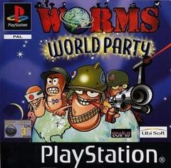 Playstation 1-Worms World Party Tweedehands