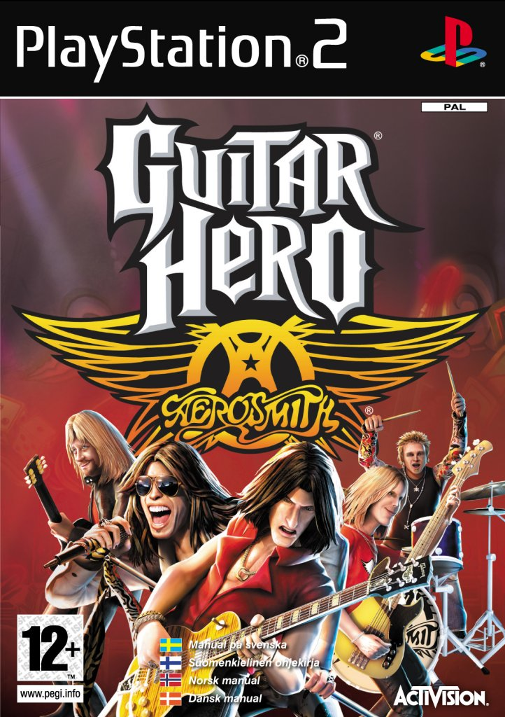 Playstation 2-Guitar Hero: Aerosmith Tweedehands