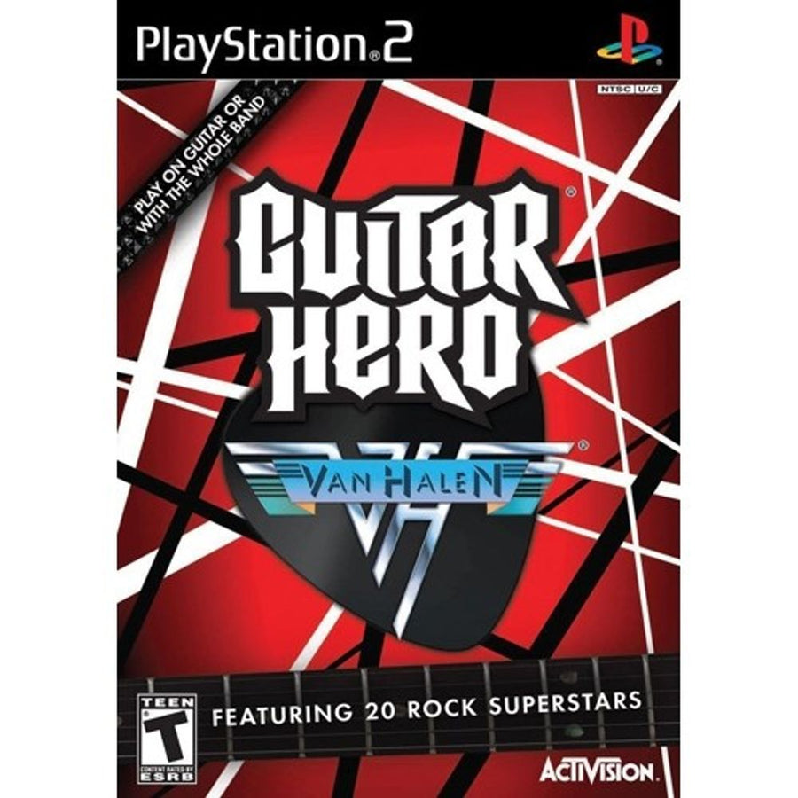 Playstation 2-Guitar Hero: Van Halen Tweedehands