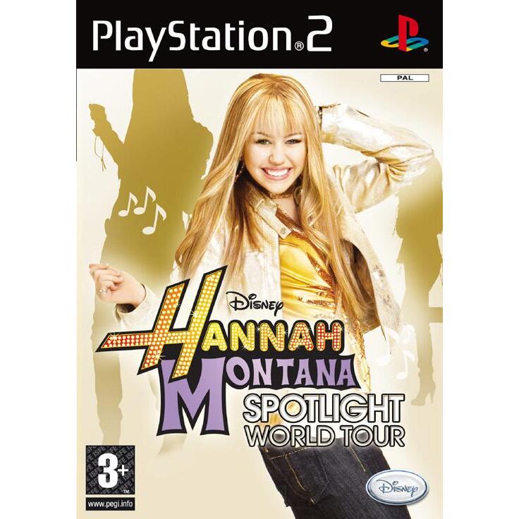 Playstation 2-Hannah Montana: Op Wereldtournee Tweedehands