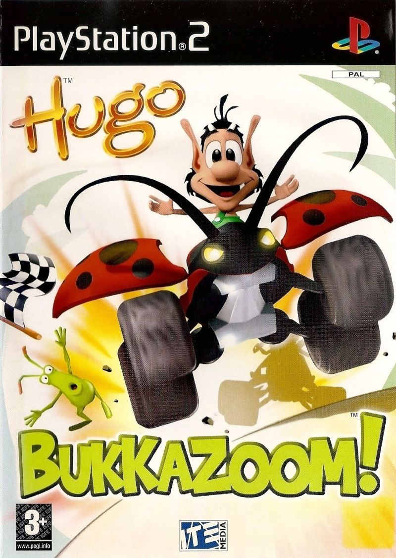 Playstation 2-Hugo: Bukkazoom Tweedehands