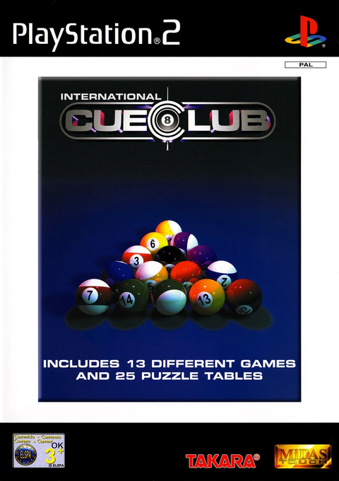Playstation 2-International Cue Club Tweedehands