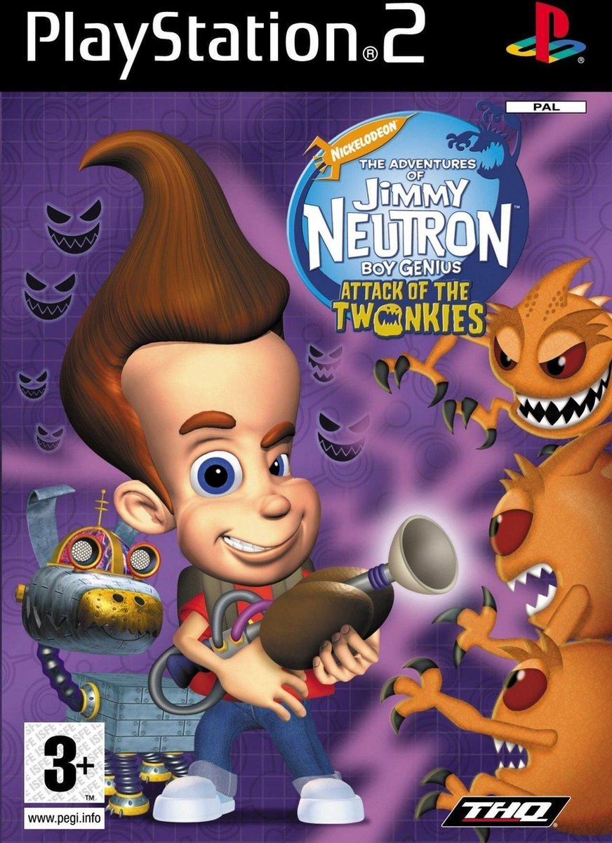Playstation 2-Jimmy Neutron: Attack of the Twonkies Tweedehands