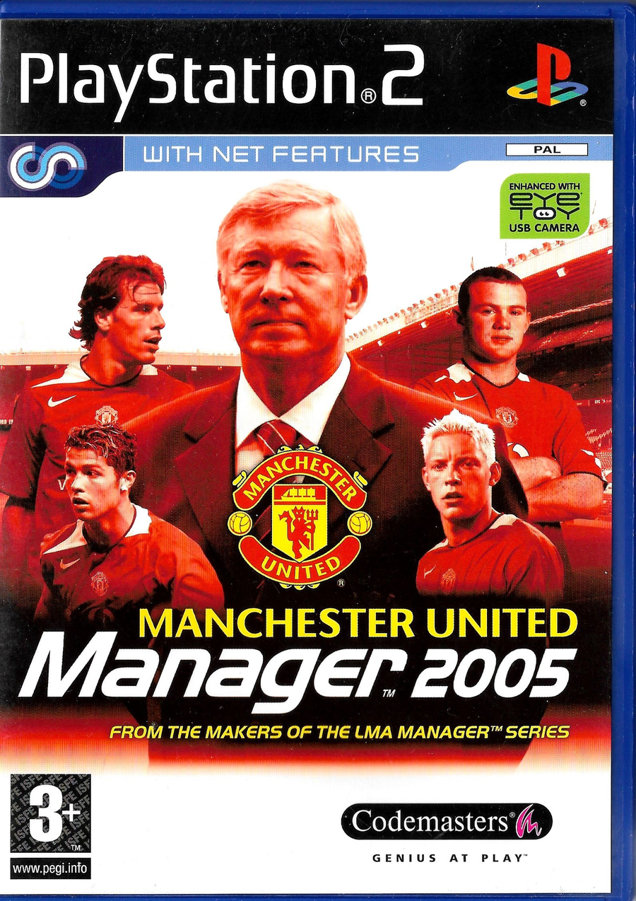 Playstation 2-Manchester United Manager 2005 Tweedehands