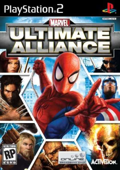 Playstation 2-Marvel Ultimate Alliance Tweedehands