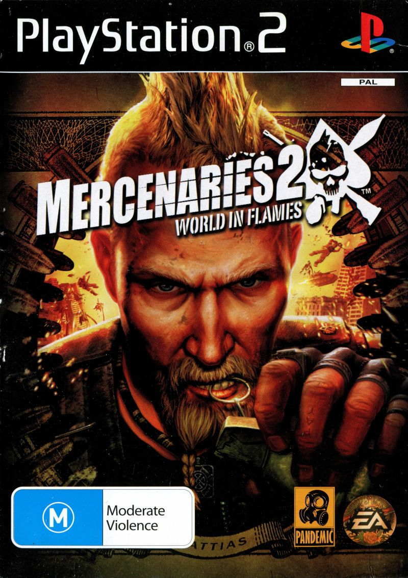 Playstation 2-Mercenaries 2: World in Flames Tweedehands