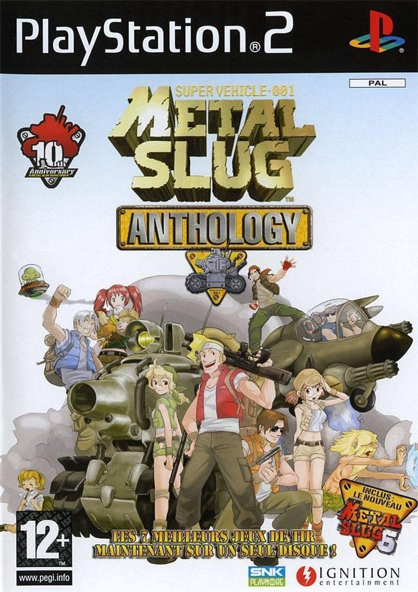 Playstation 2-Metal Slug Anthology Tweedehands