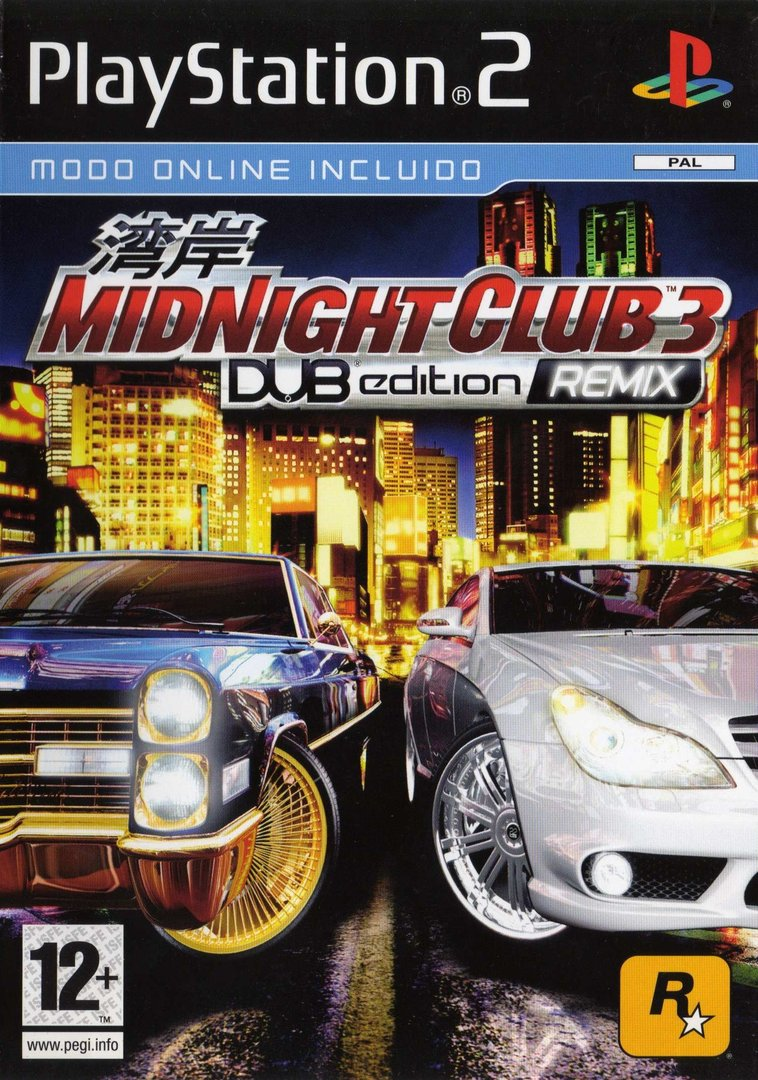 Playstation 2-Midnight Club 3: Dub Edition Tweedehands