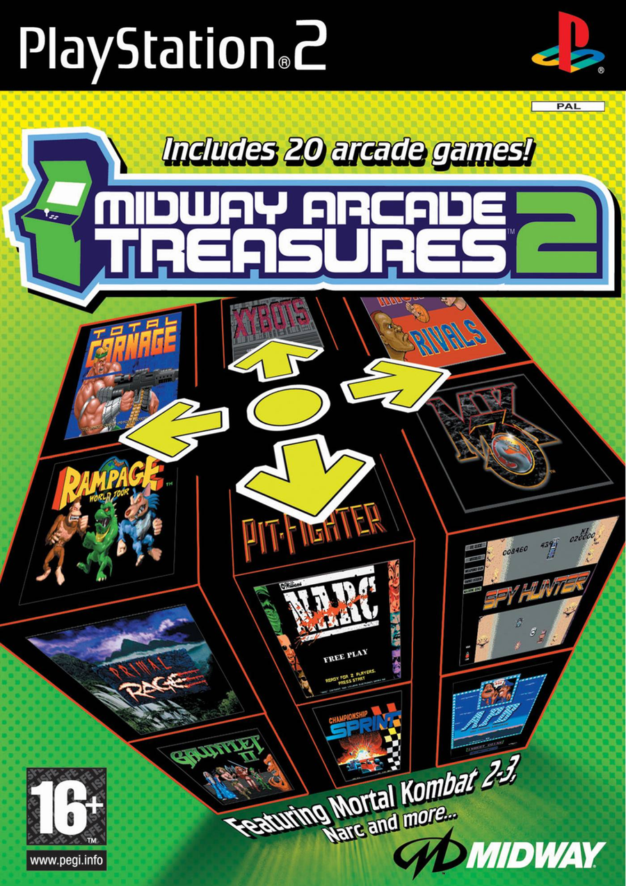 Playstation 2-Midway Arcade Treasures 2 Tweedehands