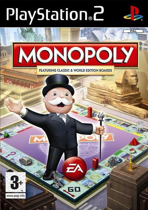 Playstation 2-Monopoly Tweedehands
