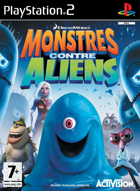 Playstation 2-Monsters vs. Aliens Tweedehands