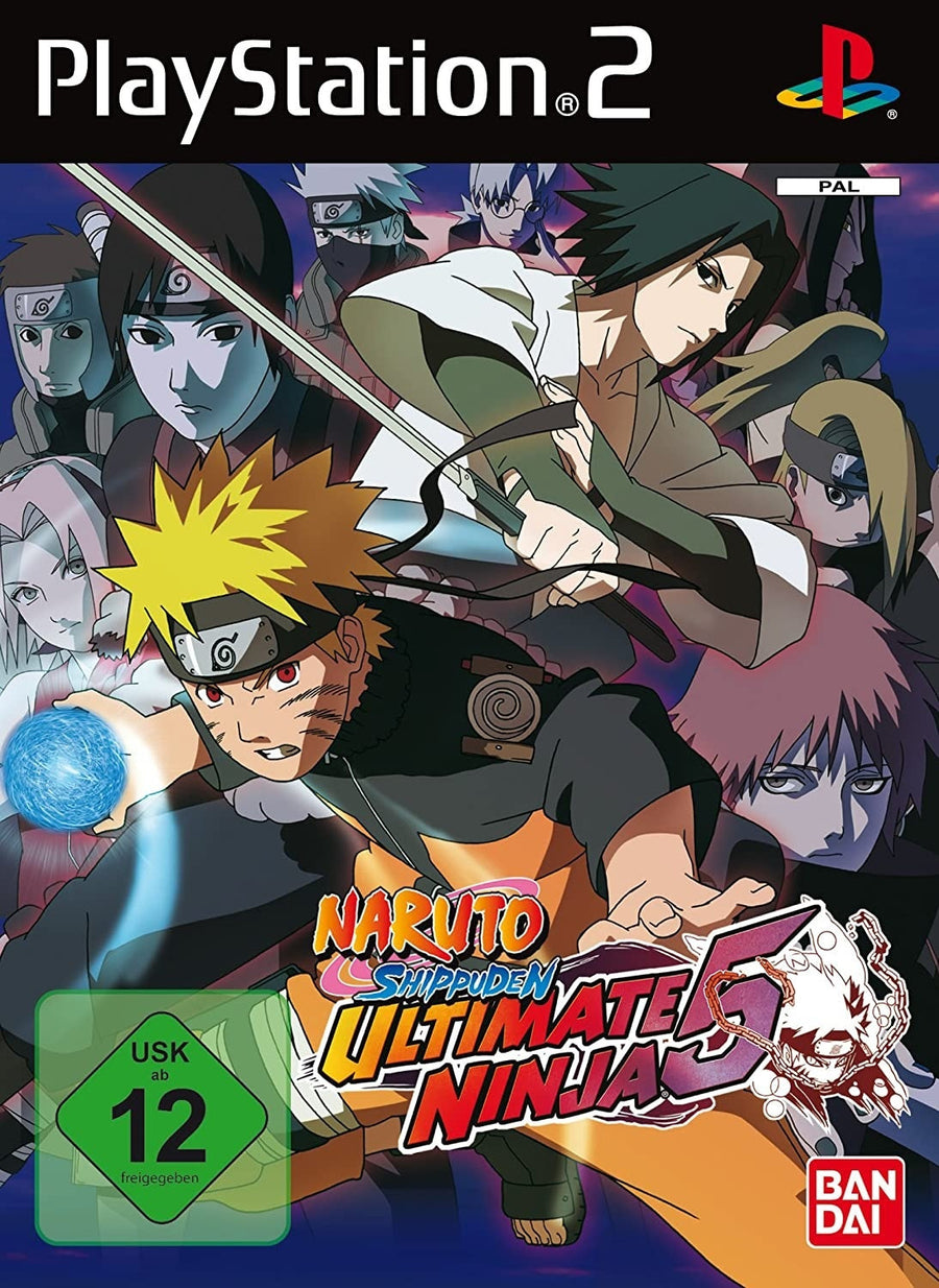 Playstation 2-Naruto Shippuden: Ultimate Ninja 5 Tweedehands