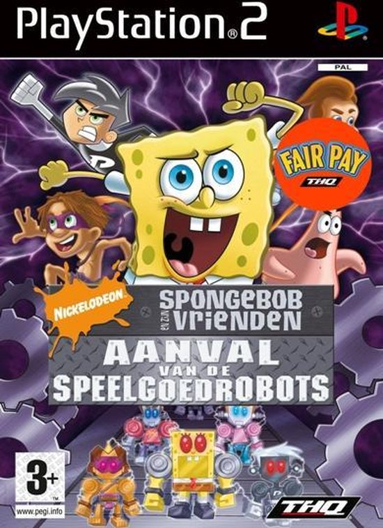 Playstation 2-Nicktoons Attack of the Toybots Tweedehands