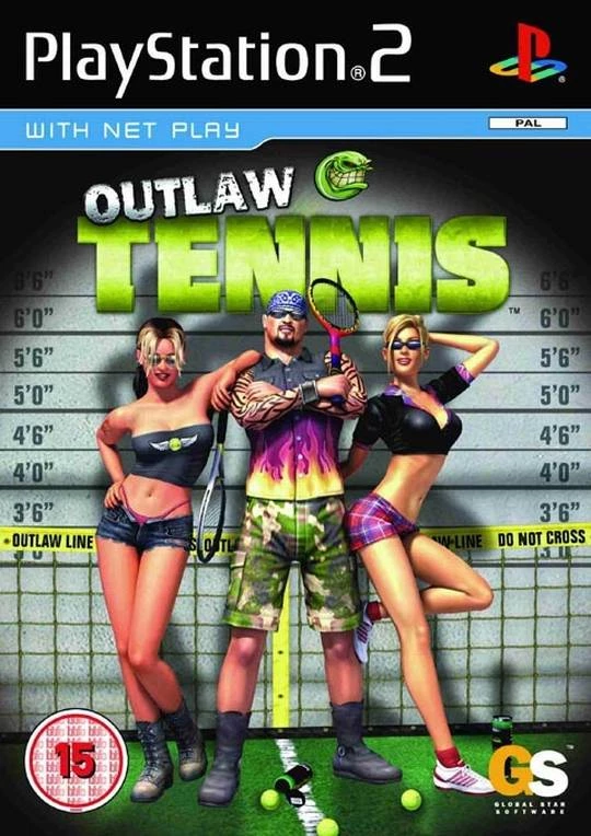 Playstation 2-Outlaw Tennis Tweedehands