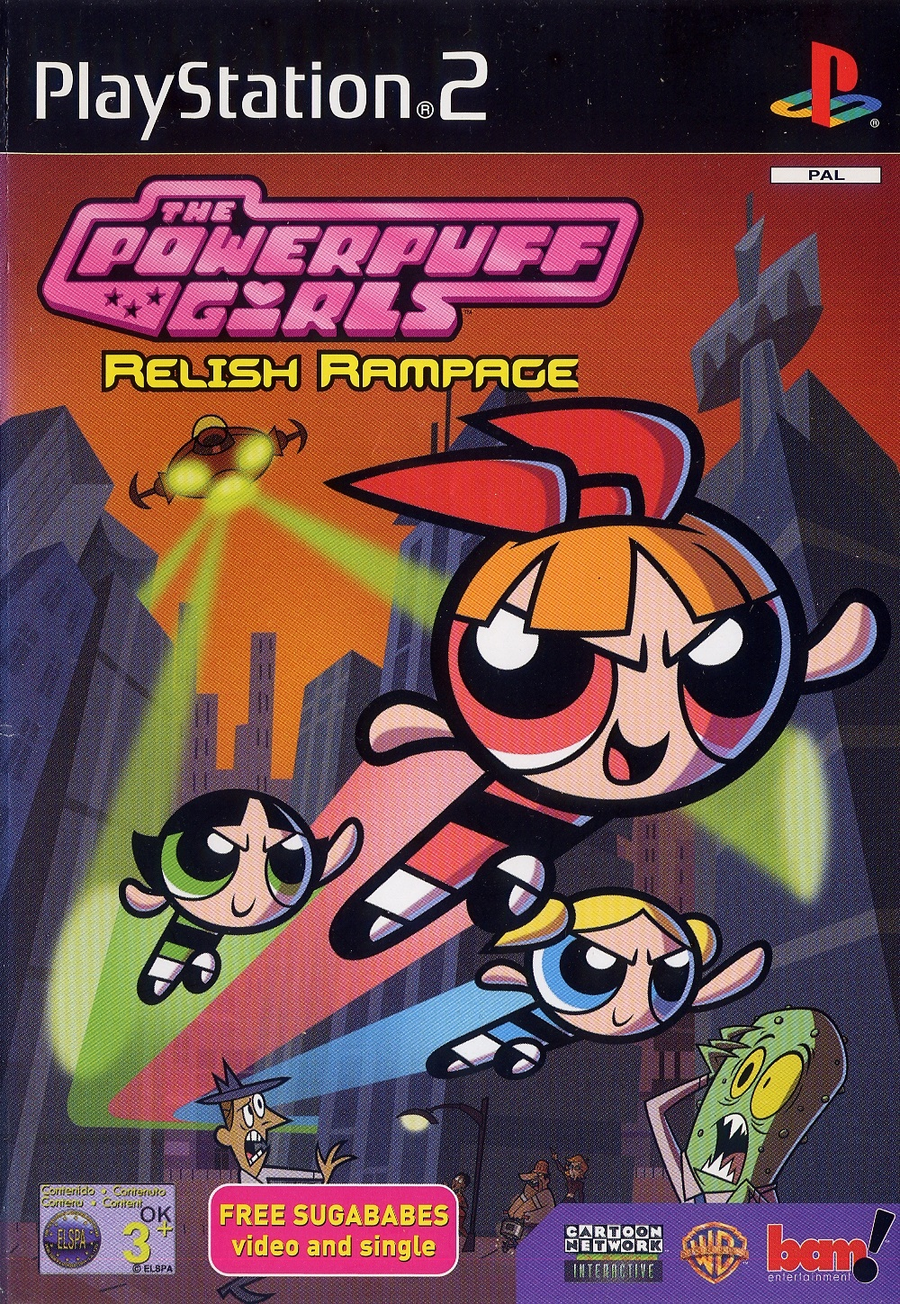 Playstation 2-Powerpuff Girls: Relish Rampage Tweedehands