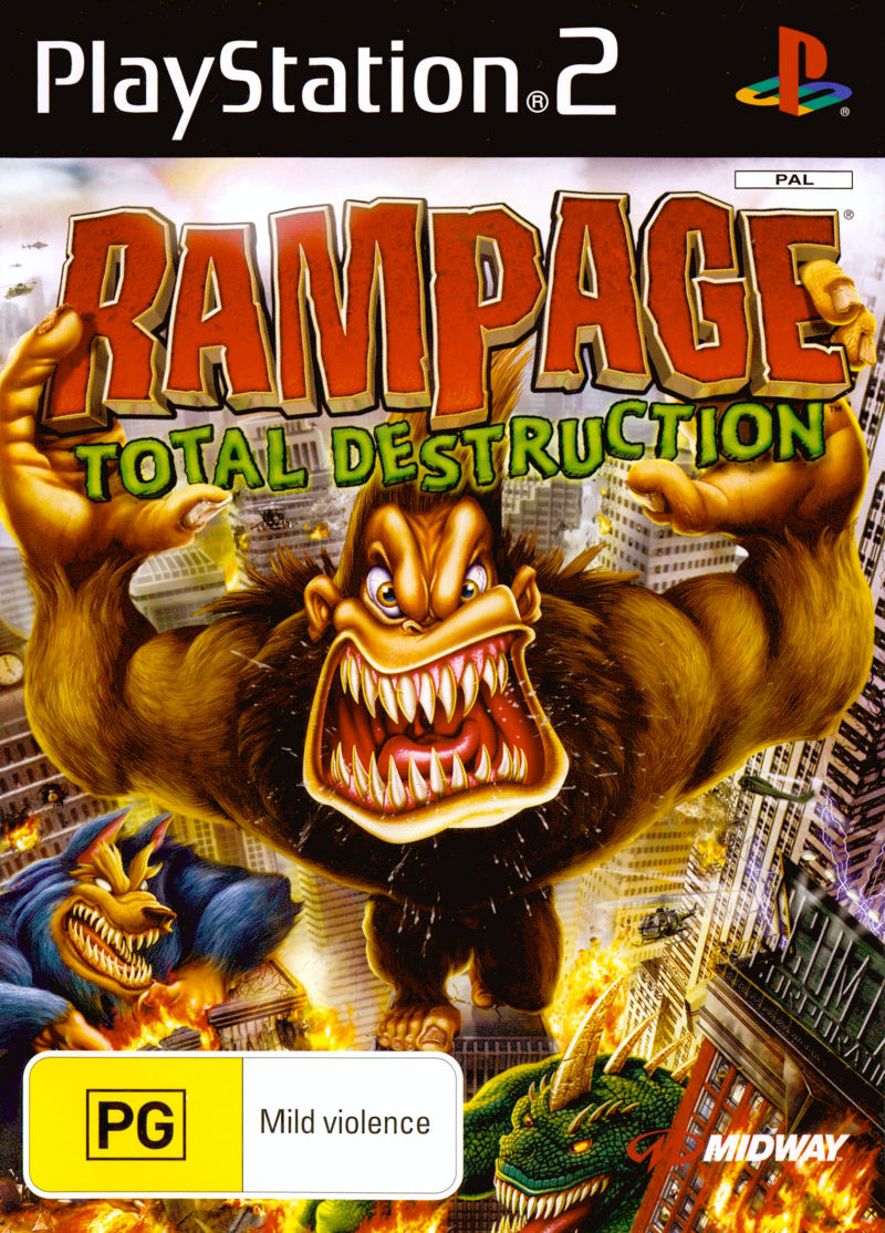 Playstation 2-Rampage: Total Destruction Tweedehands