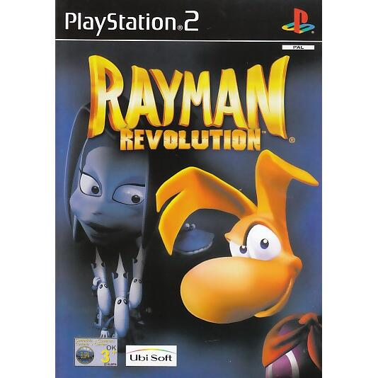 PlayStation 2 Rayman Revolution, doos voorkant, tweedehands