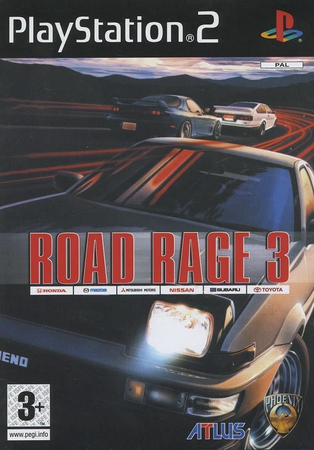 Playstation 2-Road Rage 3 Tweedehands
