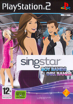 Playstation 2-SingStar: Boybands vs. Girlbands Tweedehands