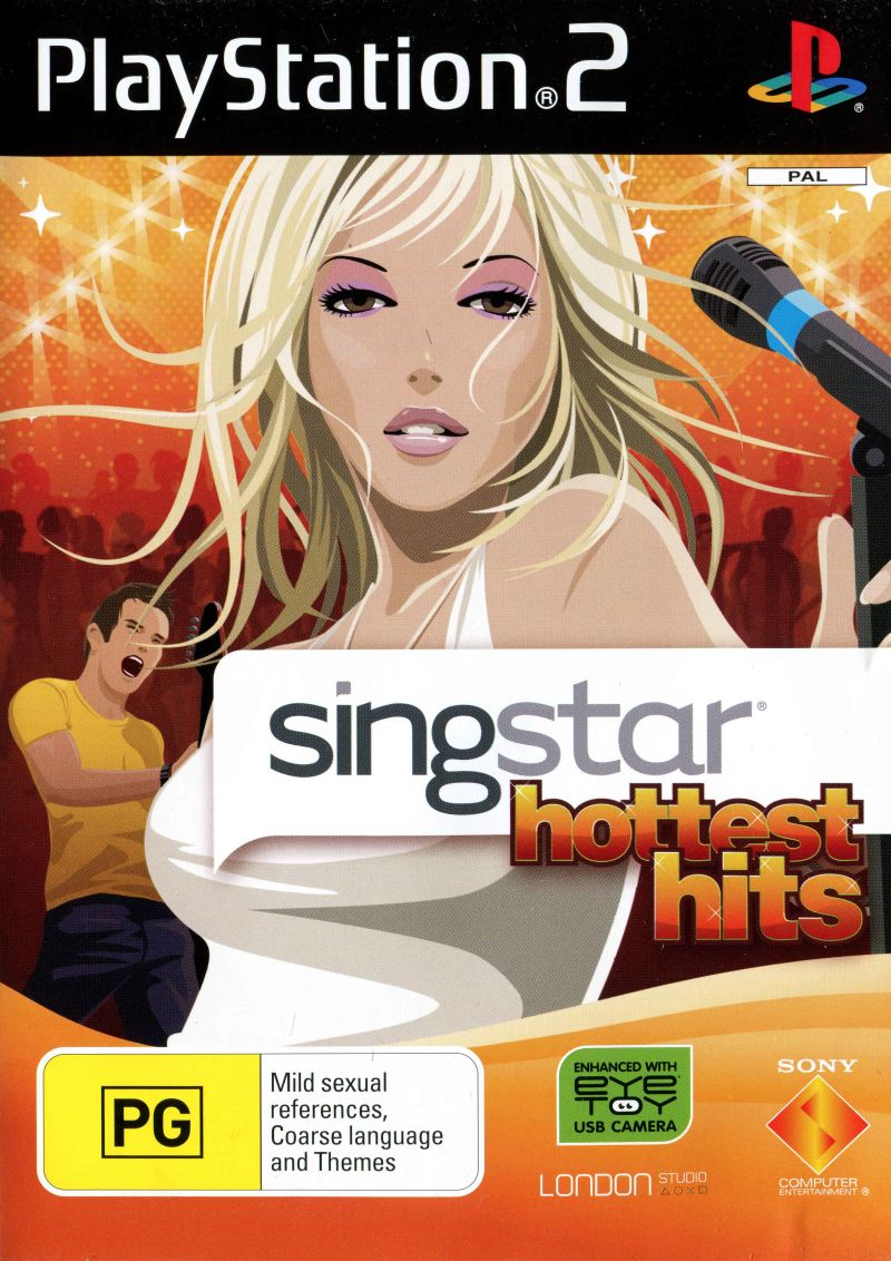 Playstation 2-SingStar Hottest Hits Tweedehands