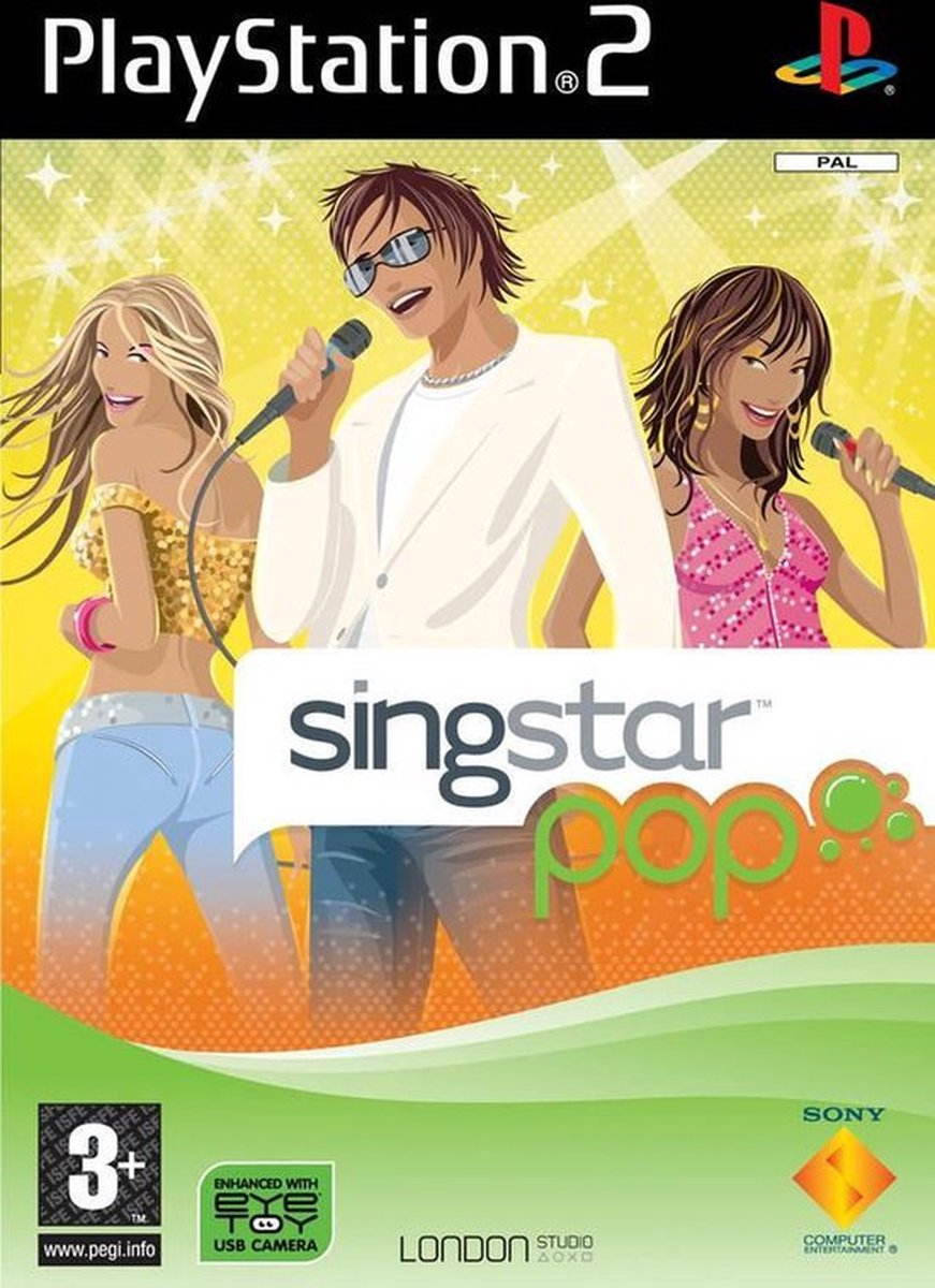 Playstation 2-SingStar Popworld Tweedehands