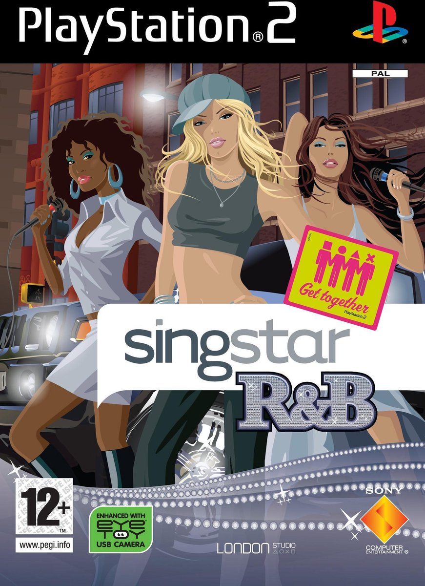 Playstation 2-SingStar R&B Tweedehands