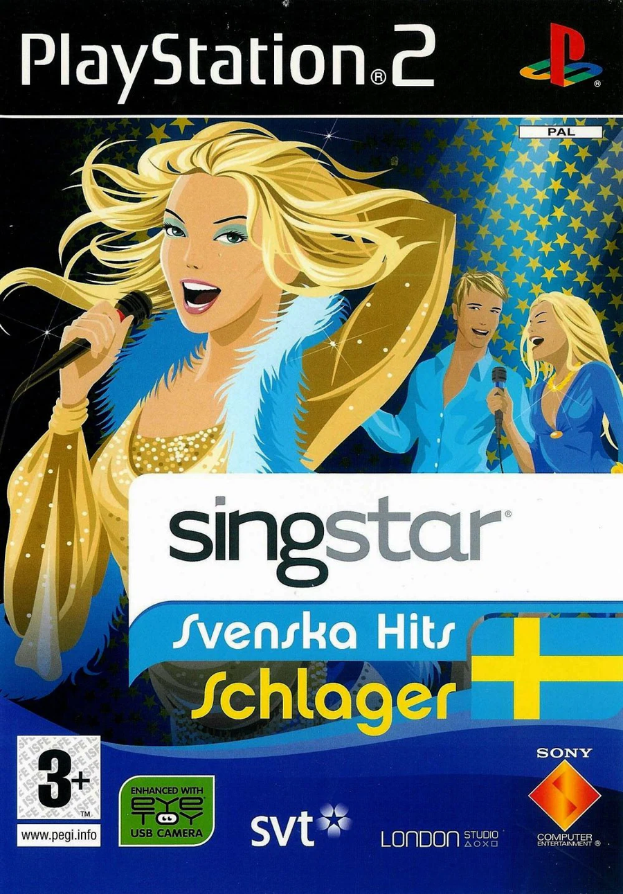 Playstation 2-SingStar Svenska Hits Tweedehands
