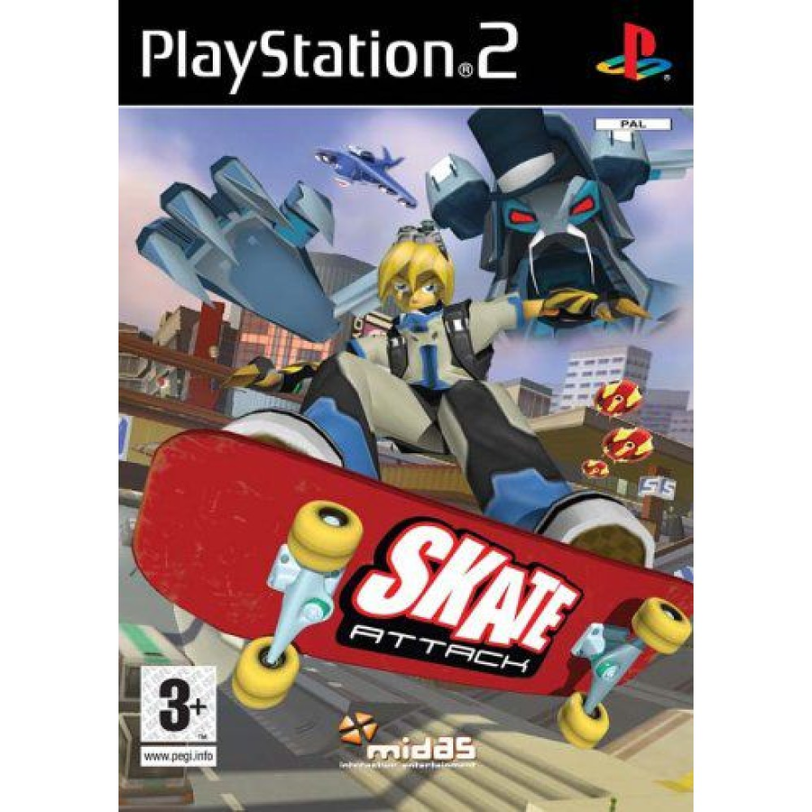 Playstation 2-Skate Attack Tweedehands