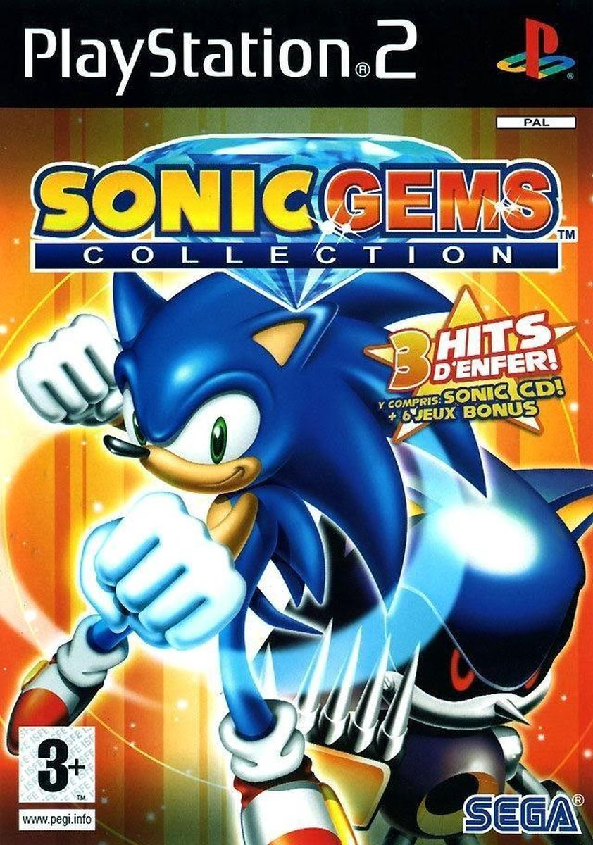 Playstation 2-Sonic Gems Collection Tweedehands
