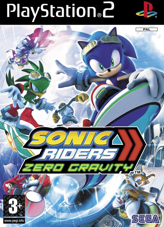 Playstation 2-Sonic Riders: Zero Gravity Tweedehands
