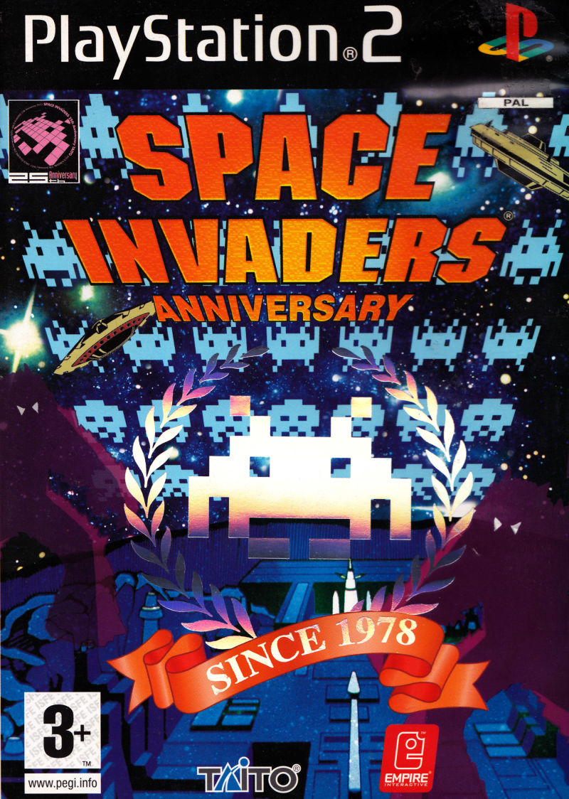 Playstation 2-Space Invaders Anniversary Tweedehands