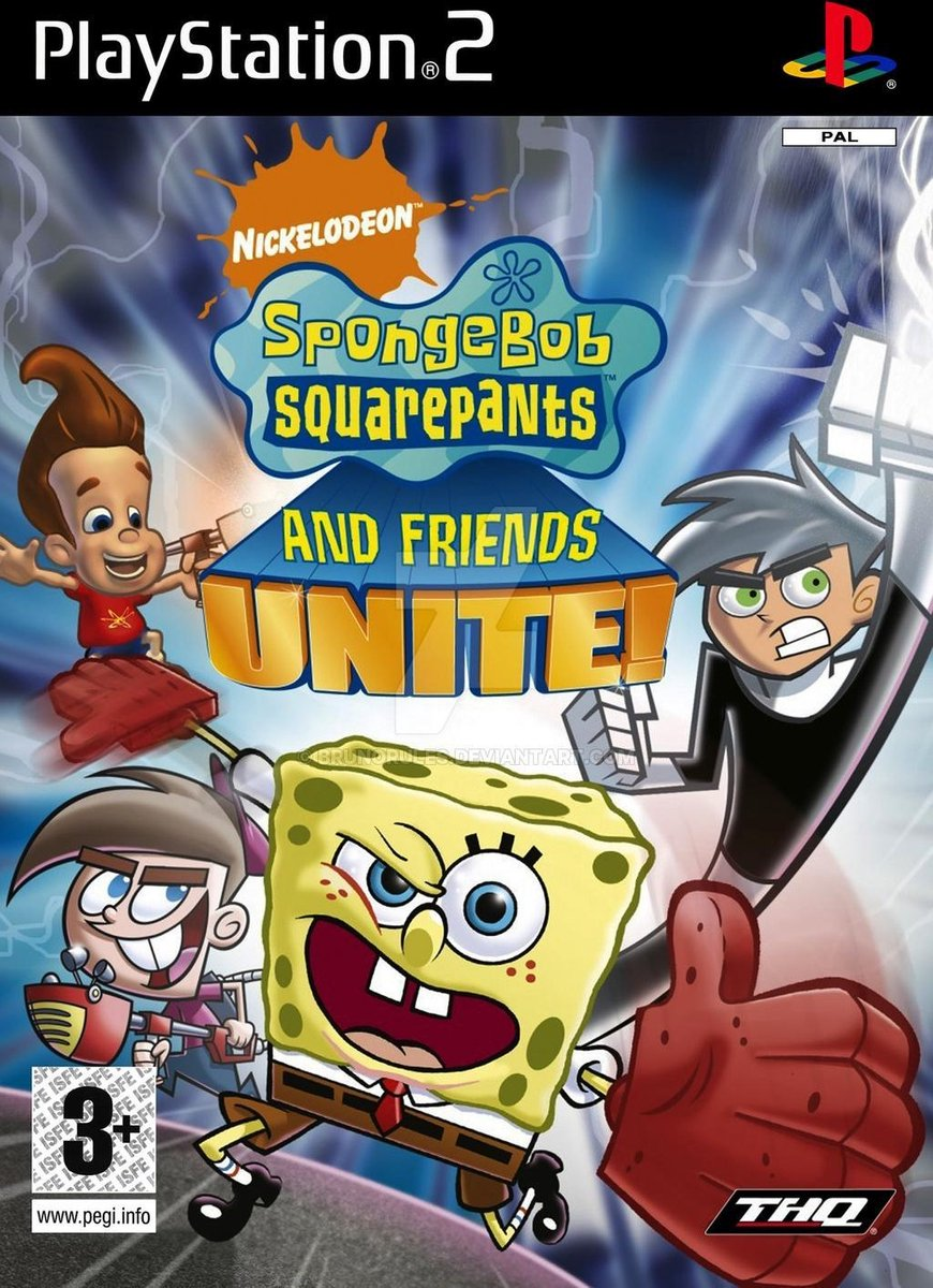 Playstation 2-SpongeBob SquarePants and Friends: Unite! Tweedehands