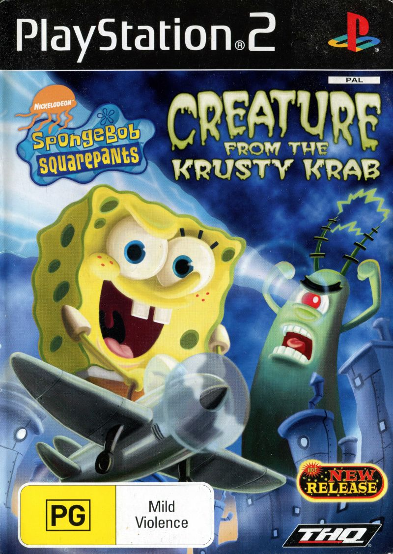 Playstation 2-SpongeBob SquarePants: Creature from the Krusty Krab Tweedehands