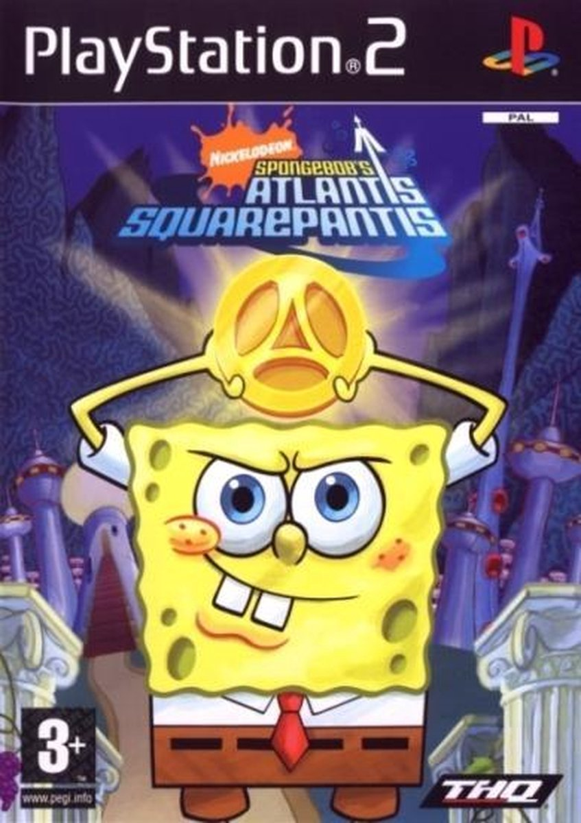 Playstation 2-SpongeBob's Atlantis SquarePantis Tweedehands