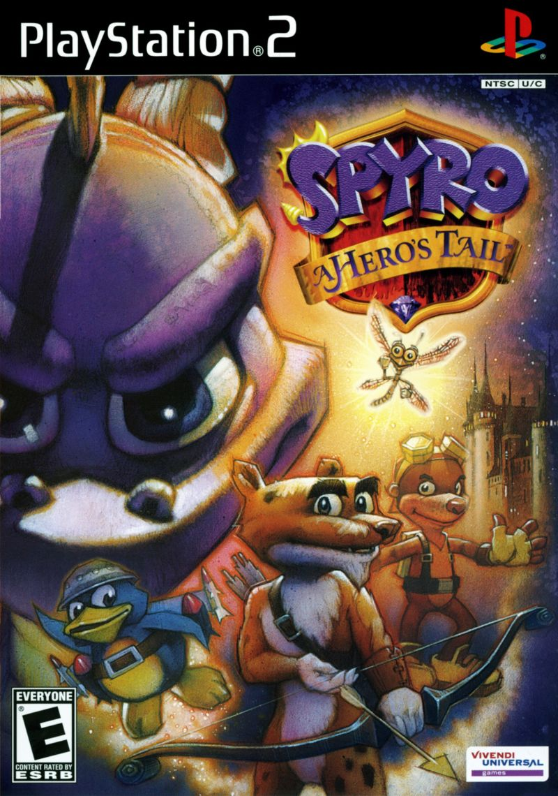 Playstation 2-Spyro: A Hero's Tail Tweedehands