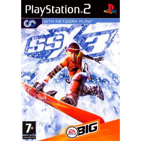 PlayStation 2 SSX 3, doos voorkant, tweedehands