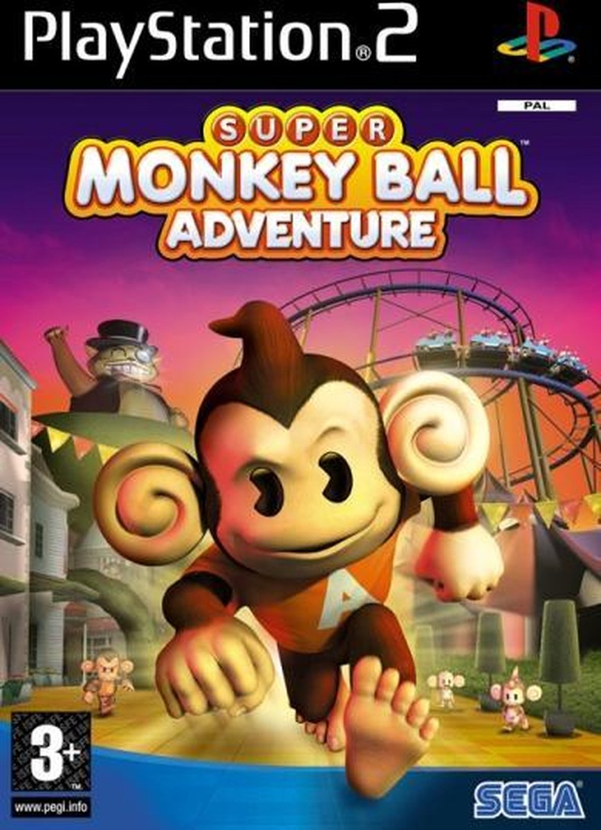 Playstation 2-Super Monkey Ball Adventure Tweedehands