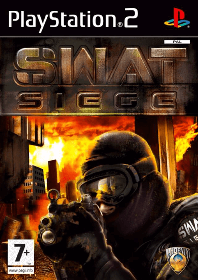 PlayStation 2 SWAT Siege, doos voorkant, tweedehands