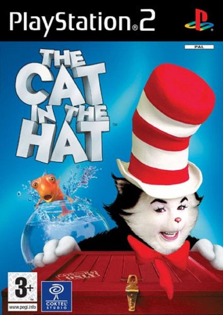 Playstation 2-The Cat in the Hat Tweedehands