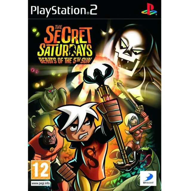Playstation 2-The Secret Saturdays: Beasts of the 5th Sun Tweedehands