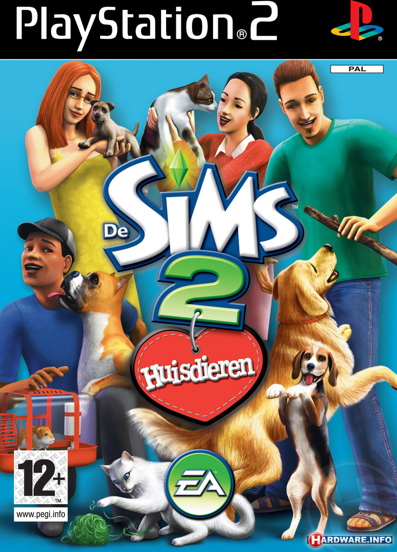 Playstation 2-The Sims 2: Pets Tweedehands