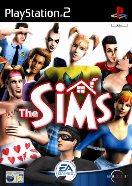 Playstation 2-The Sims Tweedehands