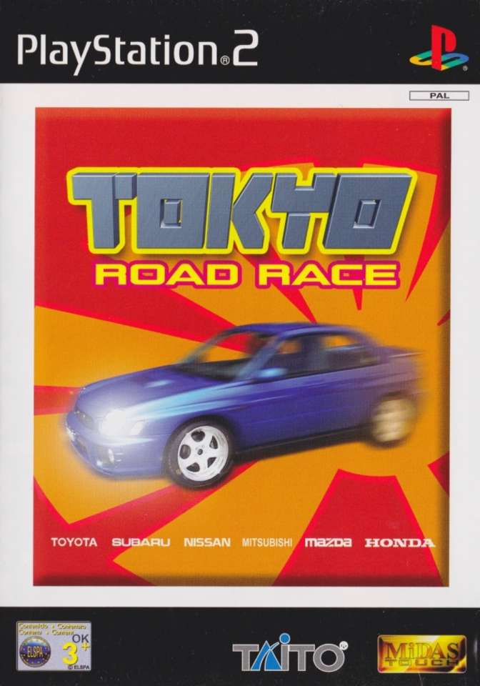 Playstation 2-Tokyo Road Race Tweedehands