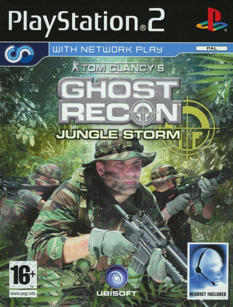 Playstation 2-Tom Clancy's Ghost Recon: Jungle Storm Tweedehands