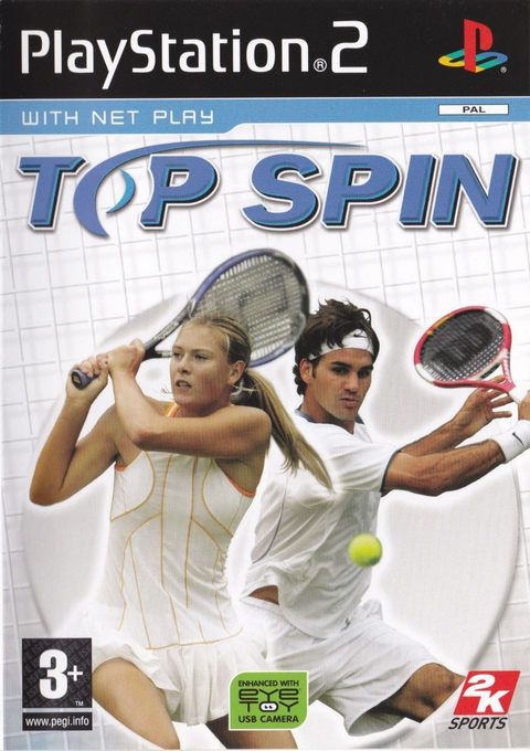 Playstation 2-Top Spin Tweedehands