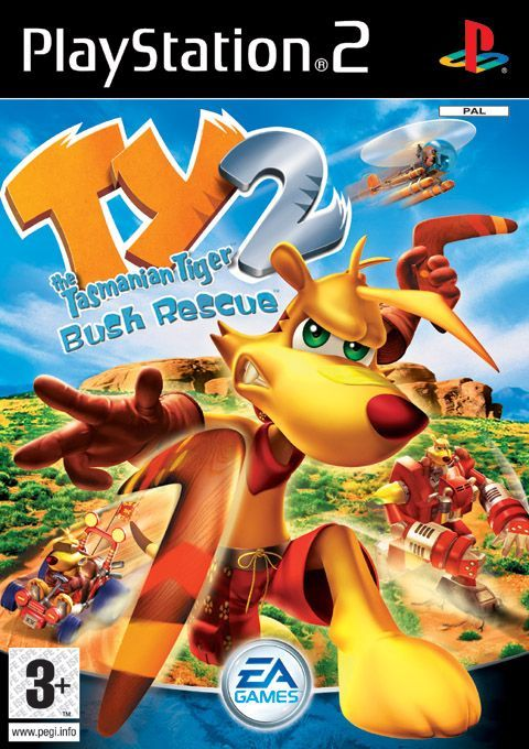 Playstation 2-Ty the Tasmanian Tiger 2: Bush Rescue Tweedehands