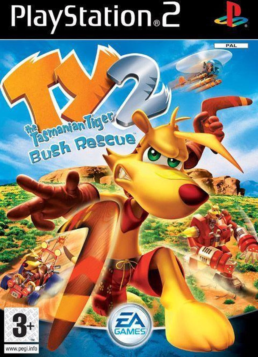 Playstation 2-Ty the Tasmanian Tiger Tweedehands
