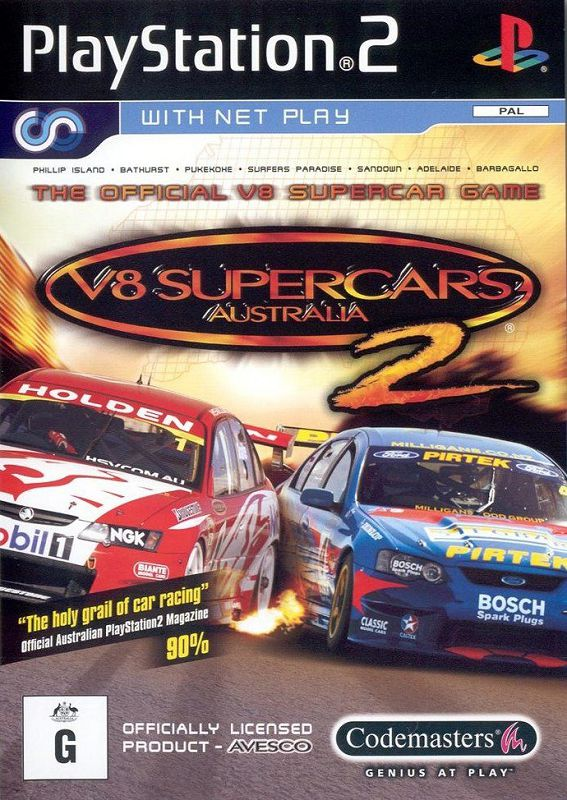Playstation 2-V8 Supercars Australia 2 Tweedehands
