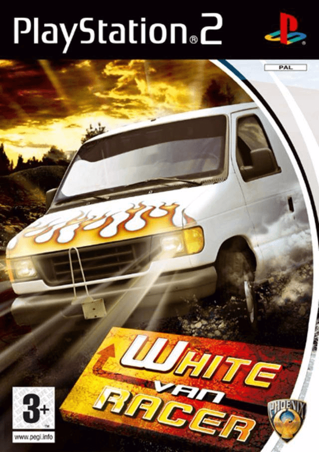 Playstation 2-White Van Racer Tweedehands